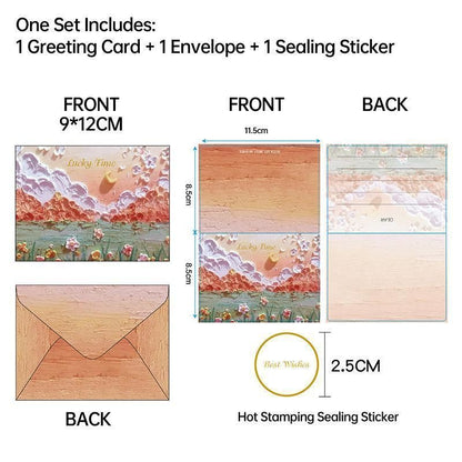 30-Piece Illustrated Message Card Set
