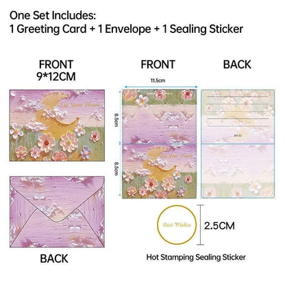 30-Piece Illustrated Message Card Set