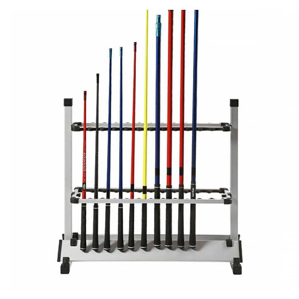 1 Fishing Rod Storage Rack with 24 Positions