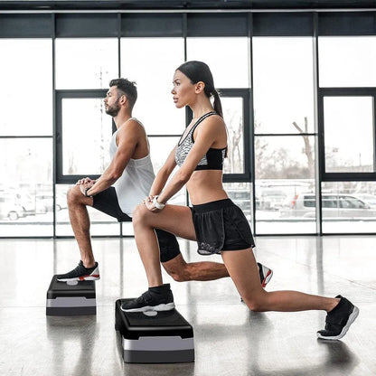 1-Piece Black Aerobic Step Platform
