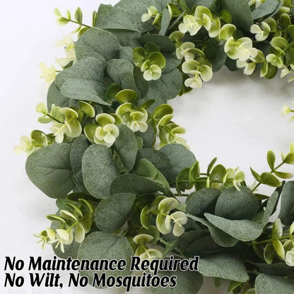 Spring Wreath Door Decoration Hanging Ornament Home Decor for Room Front Door