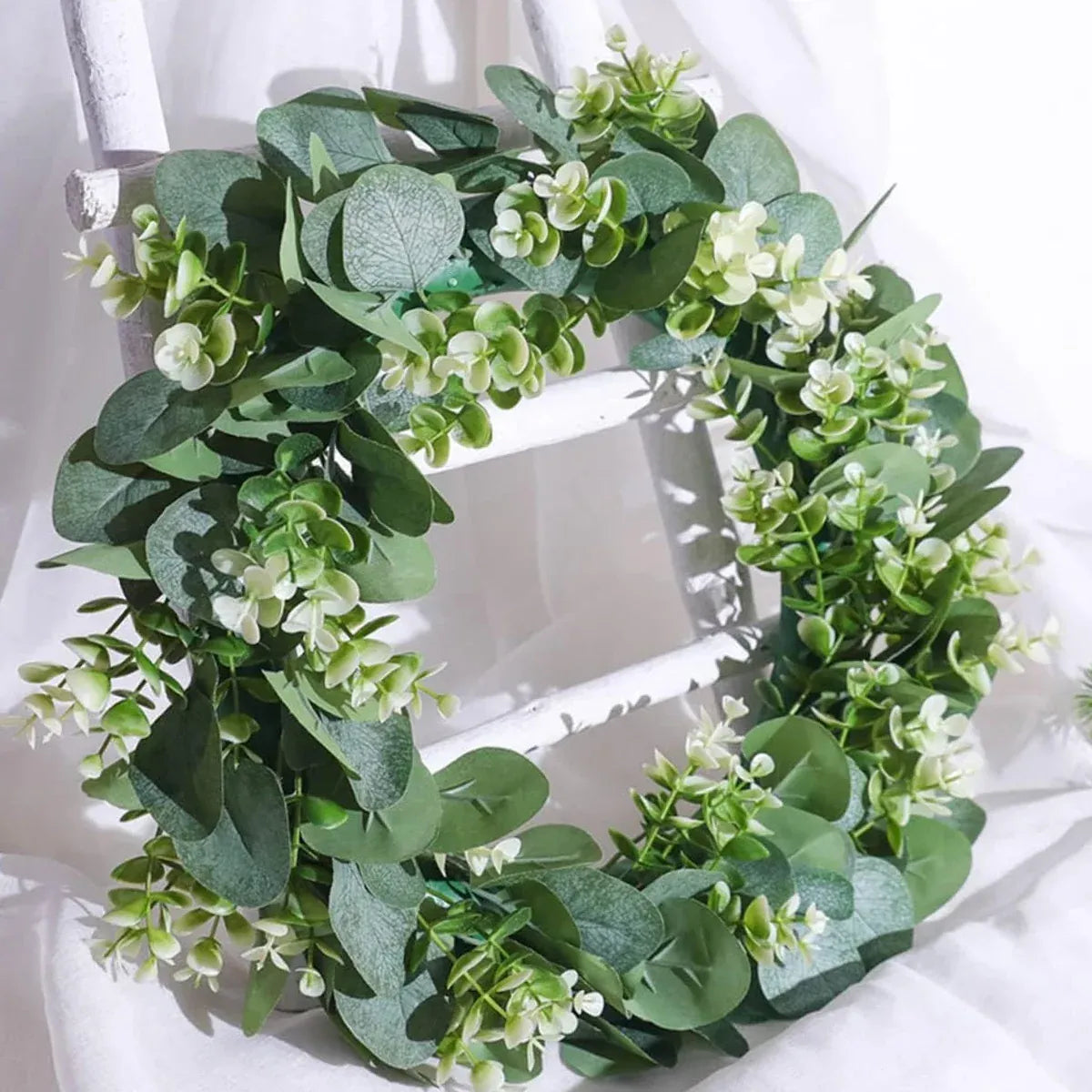 Spring Wreath Door Decoration Hanging Ornament Home Decor for Room Front Door