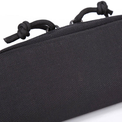 2-Piece Black Zipped Eyewear Case Set