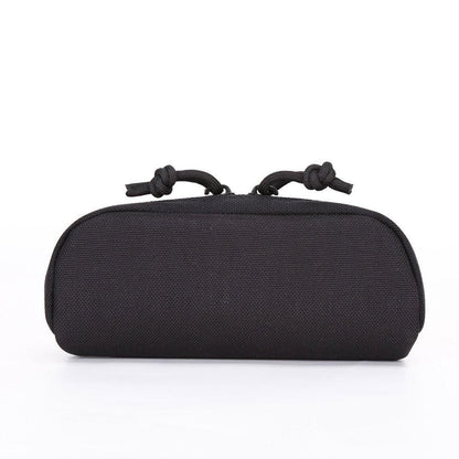 2-Piece Black Zipped Eyewear Case Set