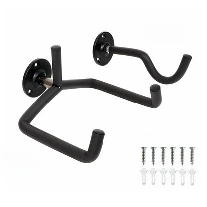 Wall Mounted Guitar Hanger Split Type for Guitar Studio Space Saving Secure Hold
