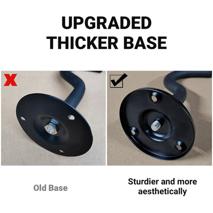 Wall Mounted Guitar Hanger Split Type for Guitar Studio Space Saving Secure Hold