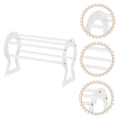 Clear Acrylic Headband Storage Stand