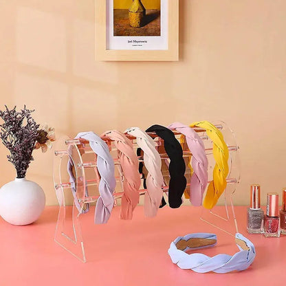 Clear Acrylic Headband Storage Stand