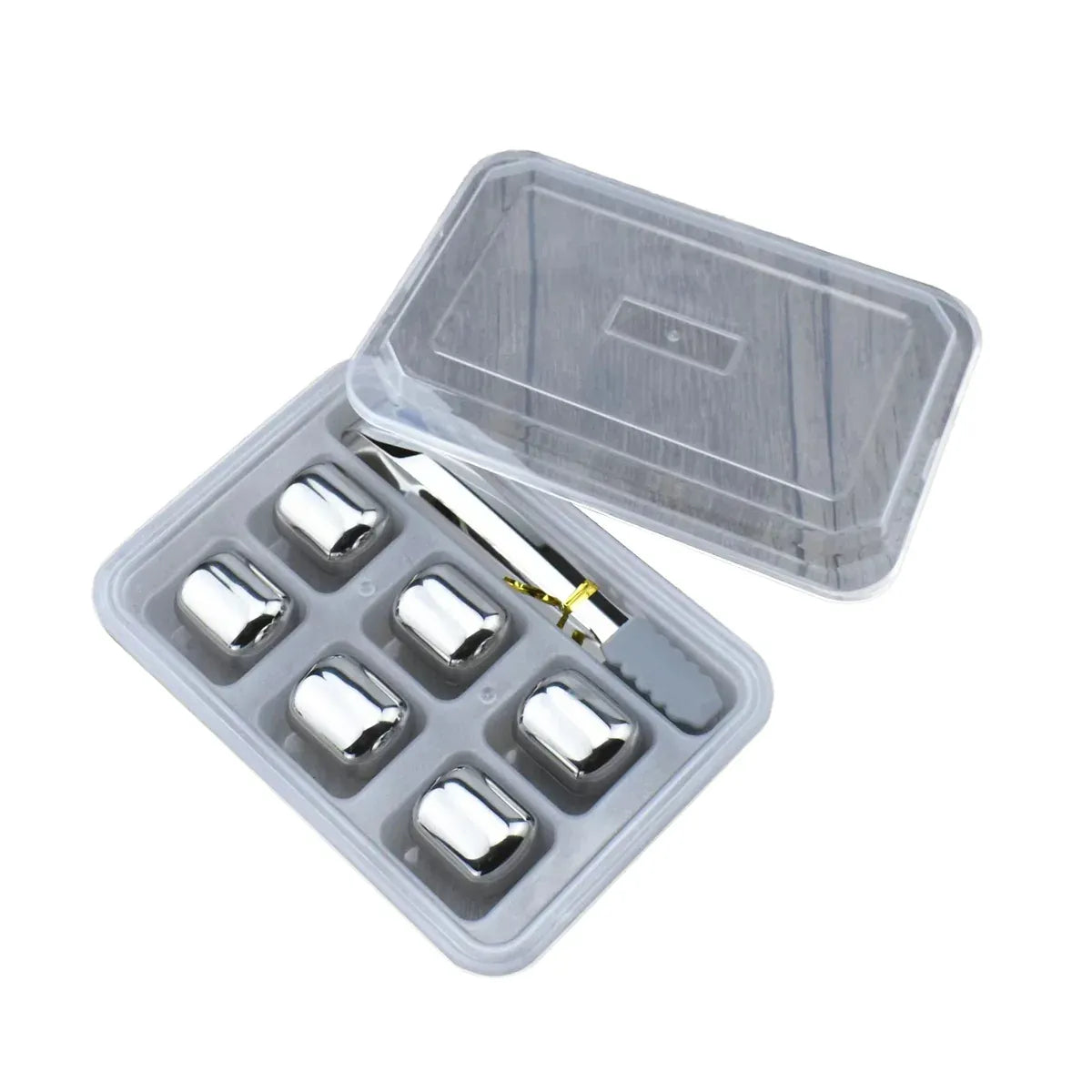 6-Piece Reusable Metal Drink Chiller Set