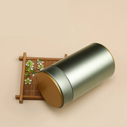 4PCS Airtight Coffee Bean Tea Storage Tin Set 4 Colour for Kitchen Pantry Use