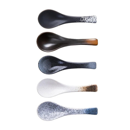 5-Piece Assorted Soup Spoon Set