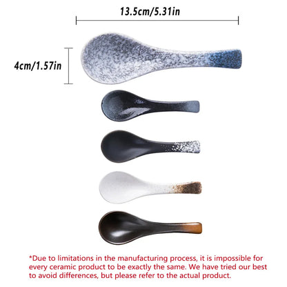 5-Piece Assorted Soup Spoon Set