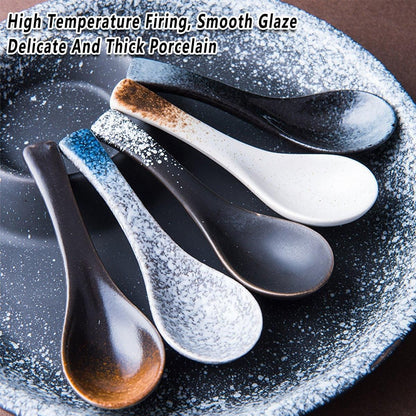 5-Piece Assorted Soup Spoon Set