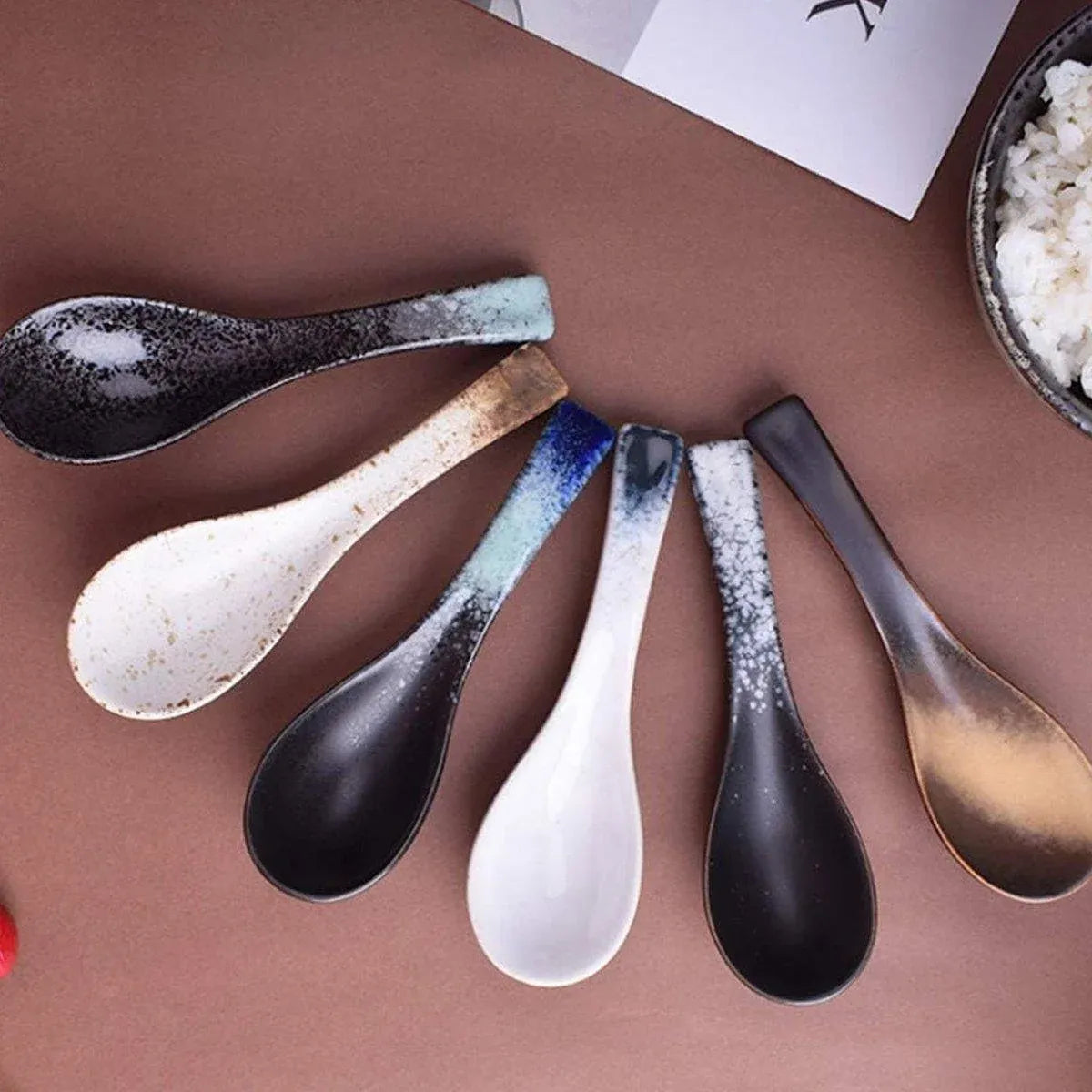 5-Piece Assorted Soup Spoon Set
