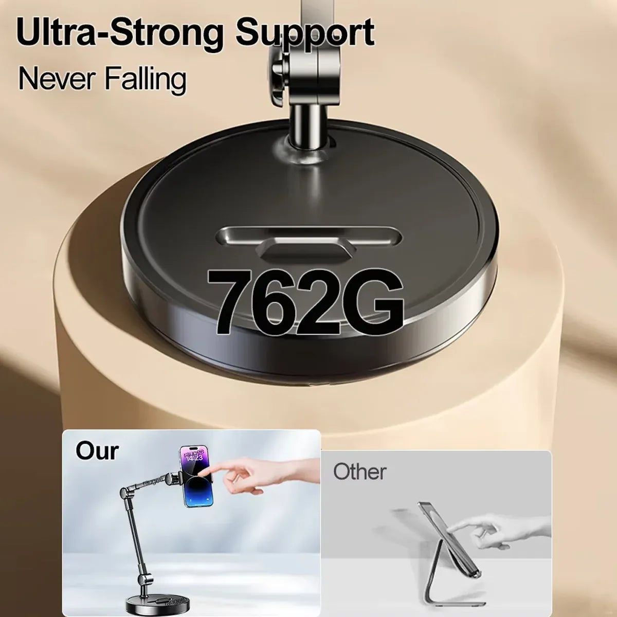 Mobile Phone Stand Dedicated to Overhead Shooting Adjustable Live Streaming Vlog