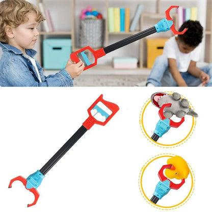 2-Piece Robot Claw Grabber Toy Set, Red and Blue