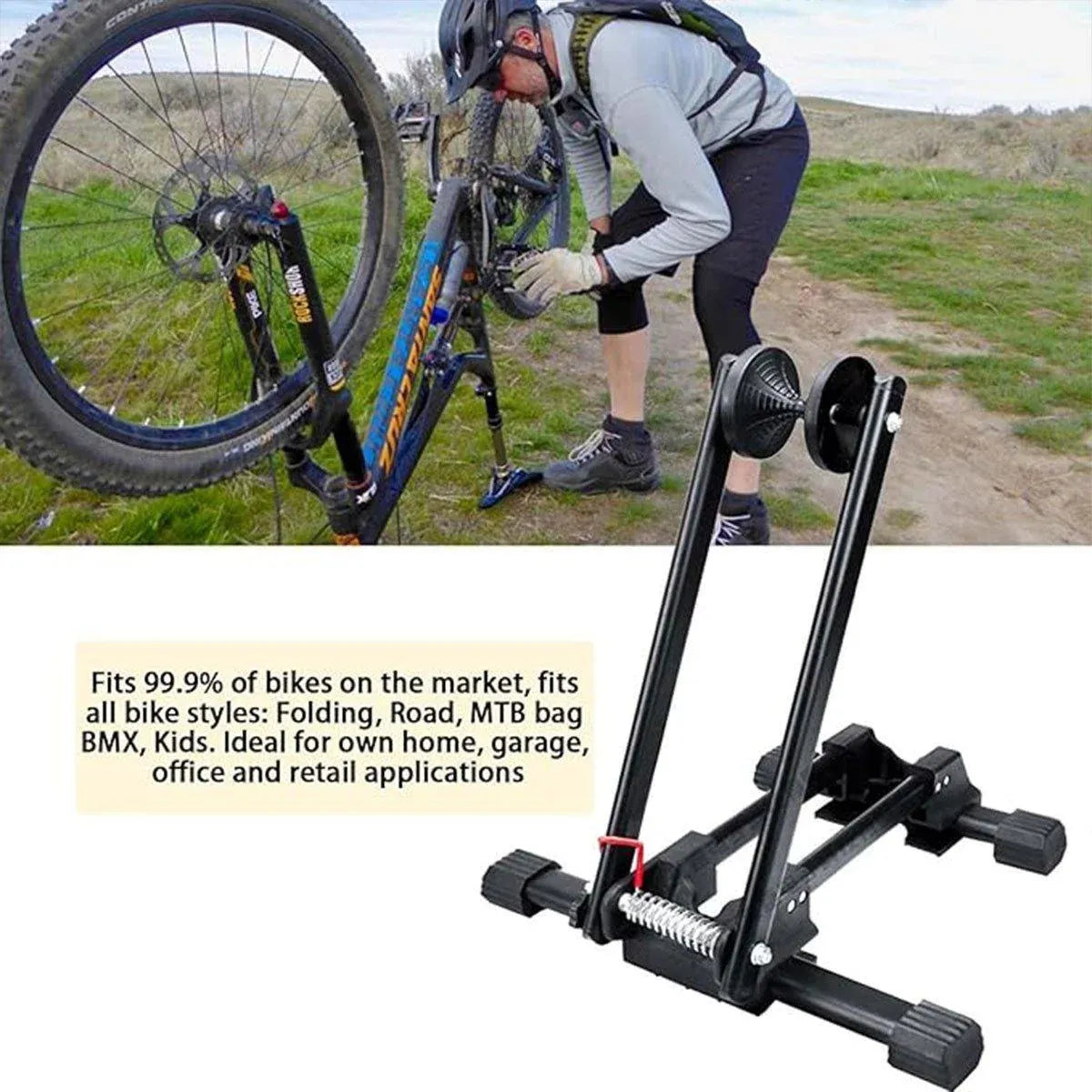 Foldable Bicycle Parking Stand