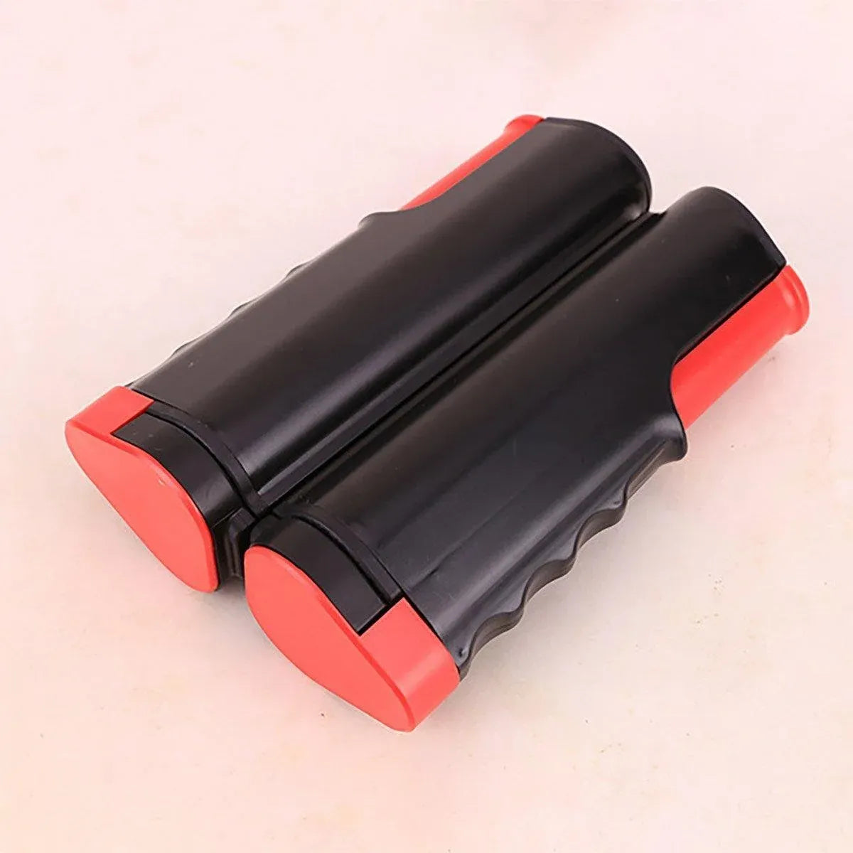 Retractable Table Tennis Net, Black and Red, 190 x 15 cm