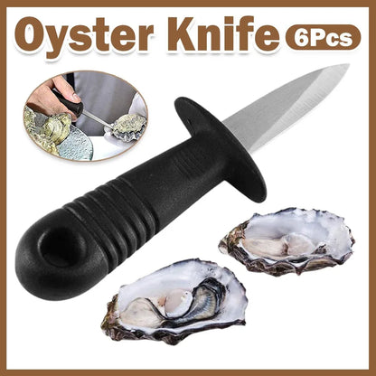 6-Piece Oyster Shucking Knife Set
