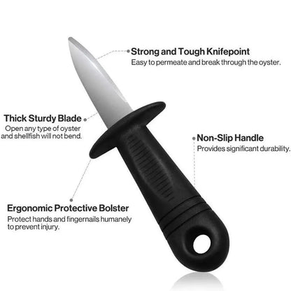 6-Piece Oyster Shucking Knife Set