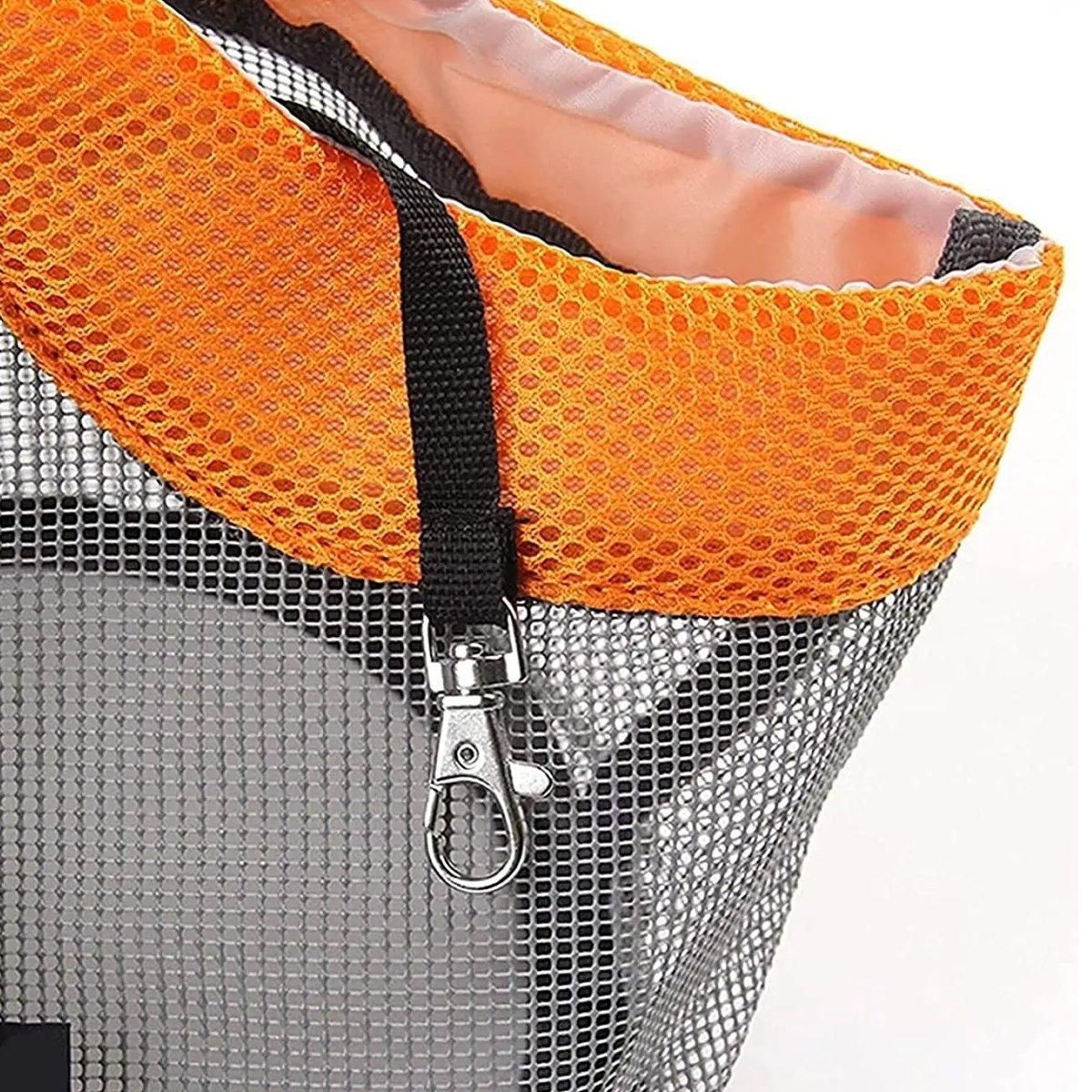 Mesh Dogs Carrying Bag Large Capacity Breathable Outdoor Travel Pet Carrier Bag