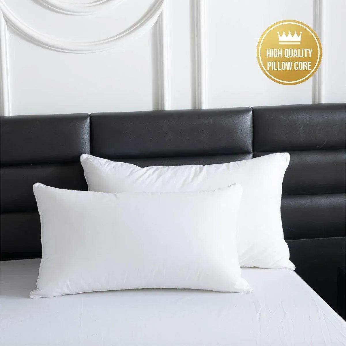 1 White Pillow Insert, 48 x 74 cm