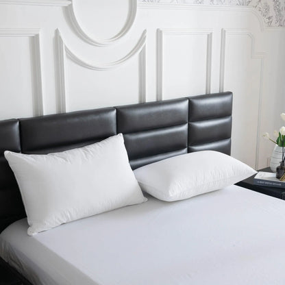 1 White Pillow Insert, 48 x 74 cm