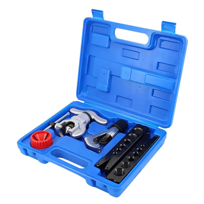 5PCS Eccentric Flaring Tool Kit 45-Degree Flare for Refrigeration Plumbing Repair