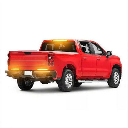2PCS 15 LED Tail Lights Ultra Slim Trailer Truck Ute Brake Indicator Lamps
