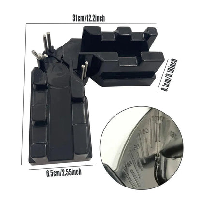 2-in-1 Bevel and Mitre Box Angle Tool with Scale 85-180 Degrees, 1 Piece