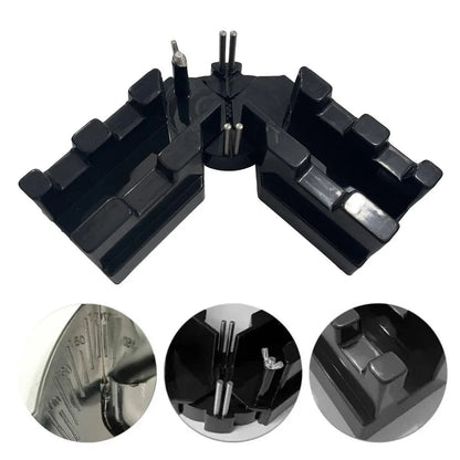 2-in-1 Bevel and Mitre Box Angle Tool with Scale 85-180 Degrees, 1 Piece