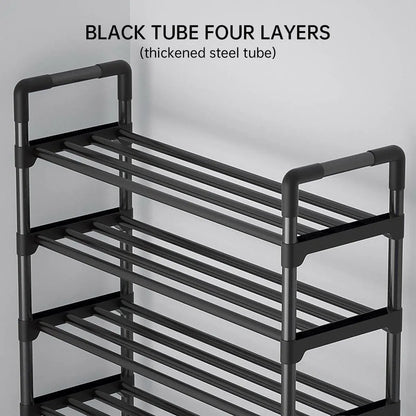1-Piece 4-Tier Shoe Storage Rack