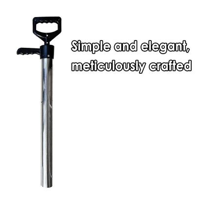 1-Piece 73 cm Metal Bait Pump