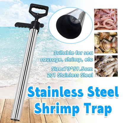 1-Piece 73 cm Metal Bait Pump