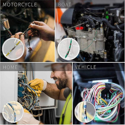 310 Piece Waterproof Heat Shrink Solder Wire Connector Sleeve Terminal Kit