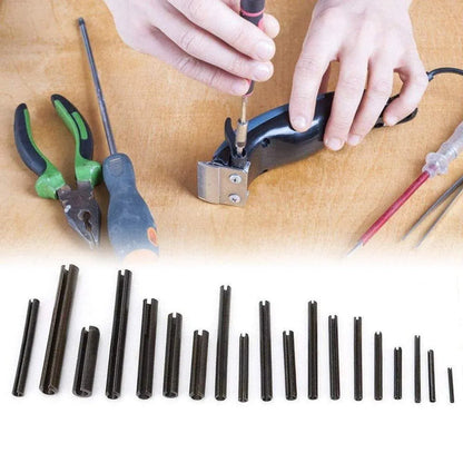450-Piece Slotted Spring Tension Pin Assortment with Storage Case