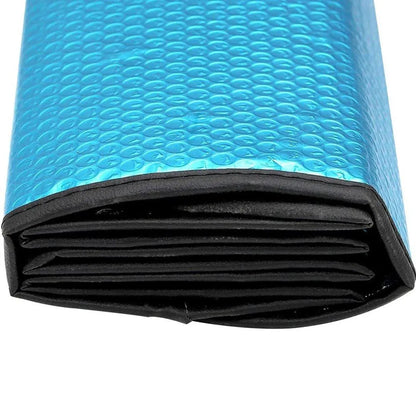 1-Piece Blue 145 x 69 cm Folding Windscreen Sunshade