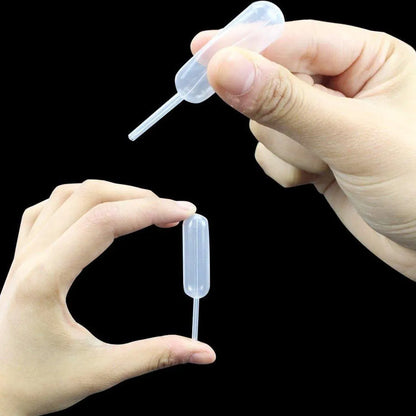 200-Piece 4 mL Clear Dessert Dropper Set