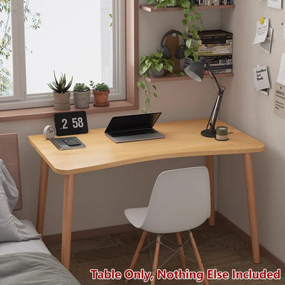 Simple Rectangular Computer Desk Home Office Desk Study Writing Desk Modern