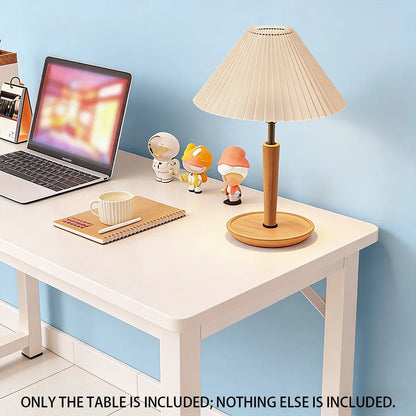 Long Narrow Study Workbench Computer Desk Writing Table For Home Office Compact