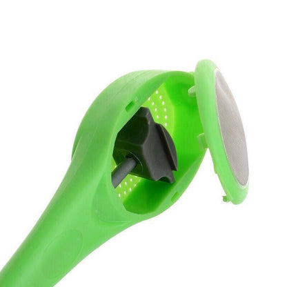 Tea Infuser Loose Tea Leaf Strainer Silicone Filter Diffuser Herbal Spice Reuse