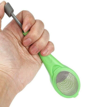 Tea Infuser Loose Tea Leaf Strainer Silicone Filter Diffuser Herbal Spice Reuse