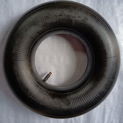 2-Piece 15 x 6.00-6 Inner Tube Set, Black