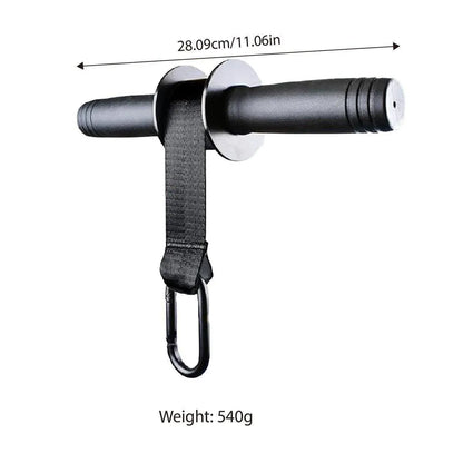 1-Piece Forearm and Wrist Roller Trainer, Black