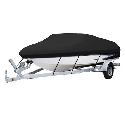 Boat Cover Model Waterproof Outdoor Yacht Dust Protector Hull Shield Blue Tarp - 530x290cm