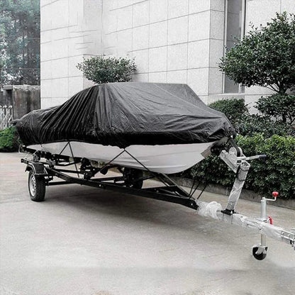 Boat Cover Model Waterproof Outdoor Yacht Dust Protector Hull Shield Blue Tarp - 530x290cm