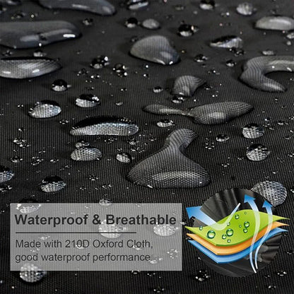 Boat Cover Model Waterproof Outdoor Yacht Dust Protector Hull Shield Blue Tarp - 530x290cm
