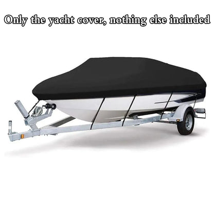 Boat Cover Model Waterproof Outdoor Yacht Dust Protector Hull Shield Blue Tarp - 530x290cm
