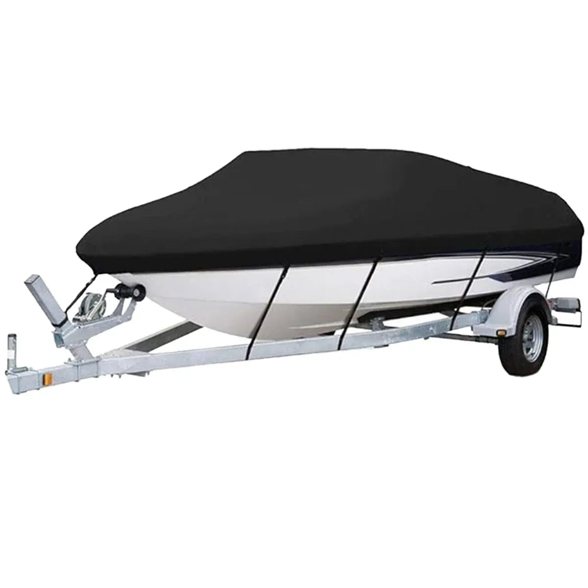 Boat Cover Model Waterproof Outdoor Yacht Dust Protector Hull Shield Blue Tarp - 700x320cm