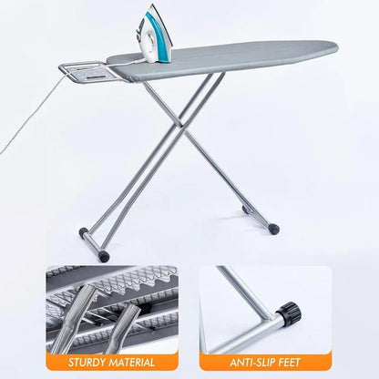 1 Foldable Ironing Board, Grey